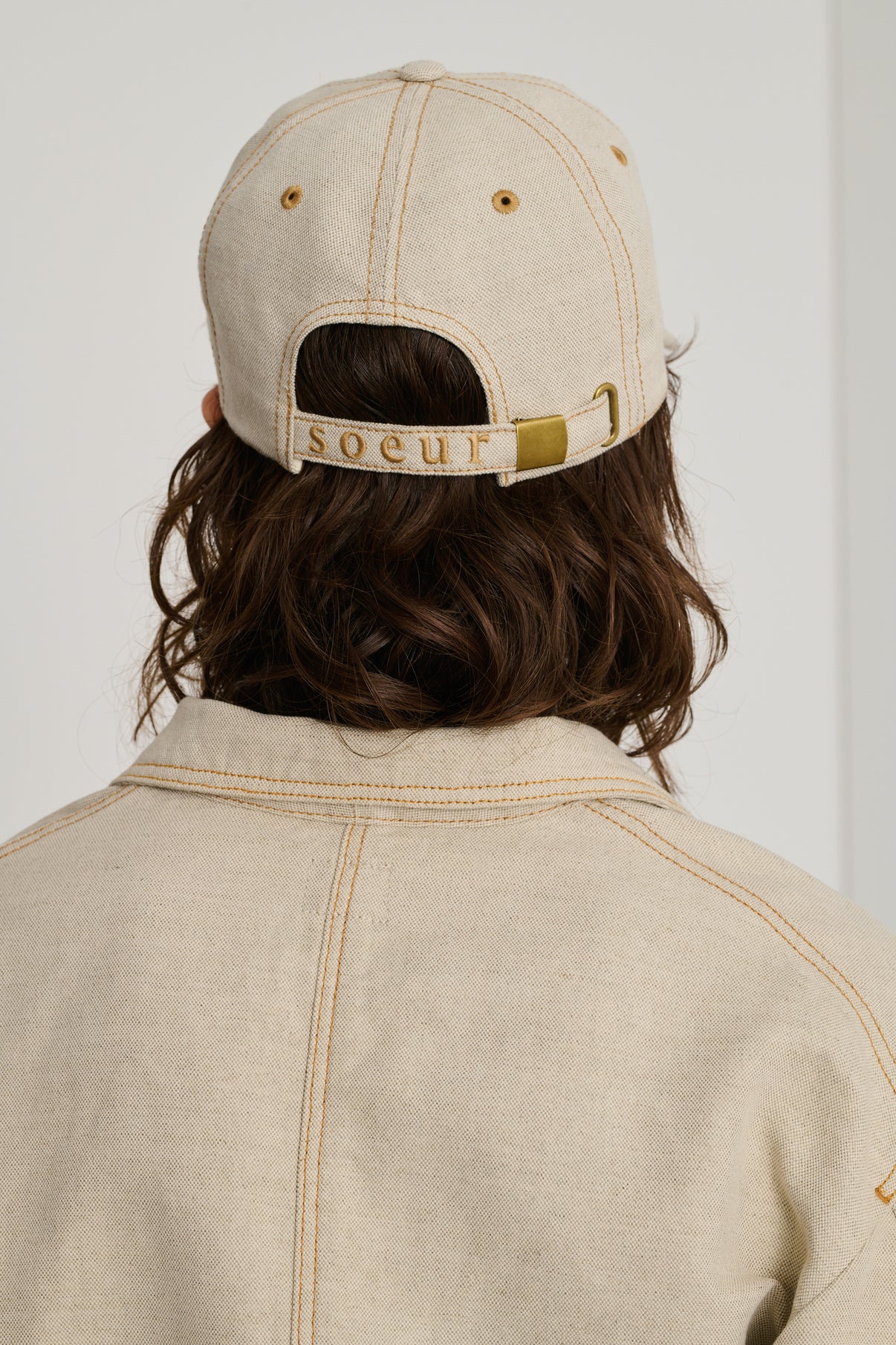 Casquette Decker - Écru - Femme vue 3