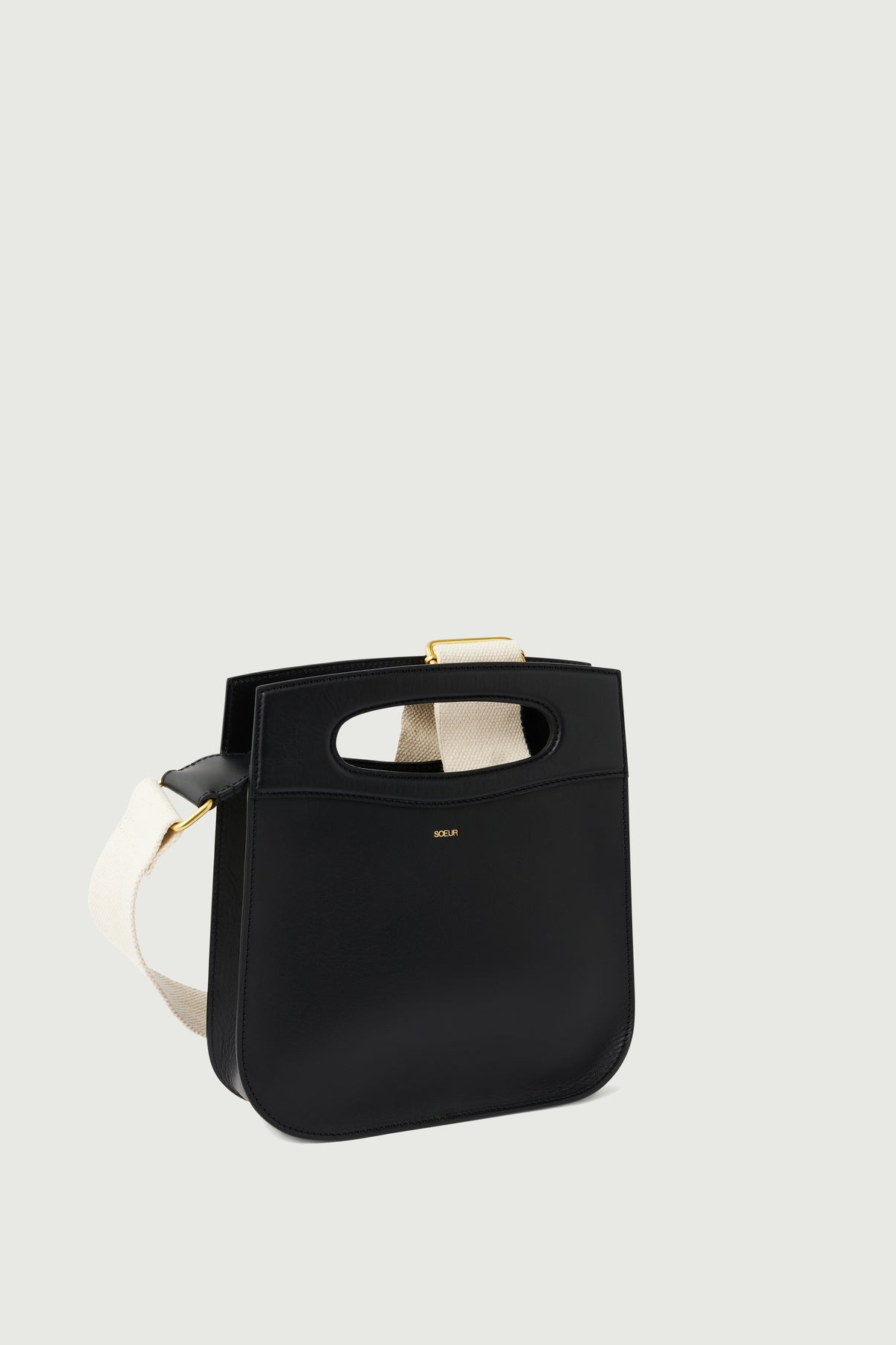 Sac Cheri - Noir - Cuir - Femme vue 3