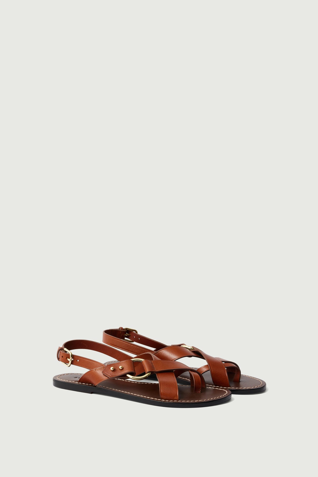 FLORENCE BROWN SANDALS vue 2