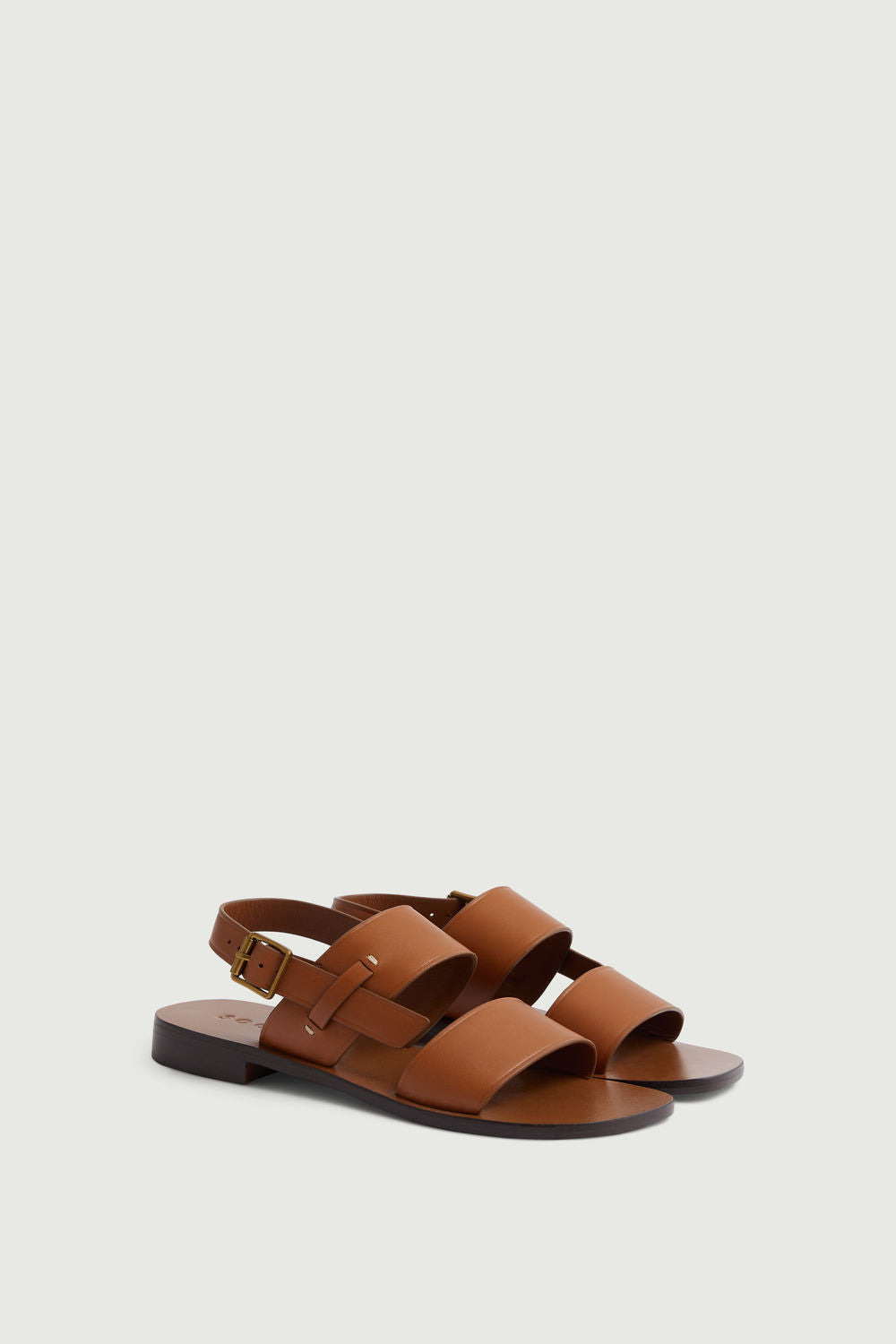 Sandales Douglas - Naturel - Cuir - Femme vue 2