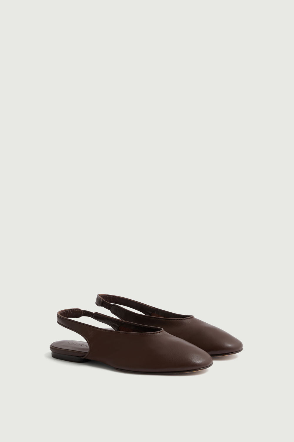 Slingbacks Emmett - Chocolat - Cuir - Femme vue 2