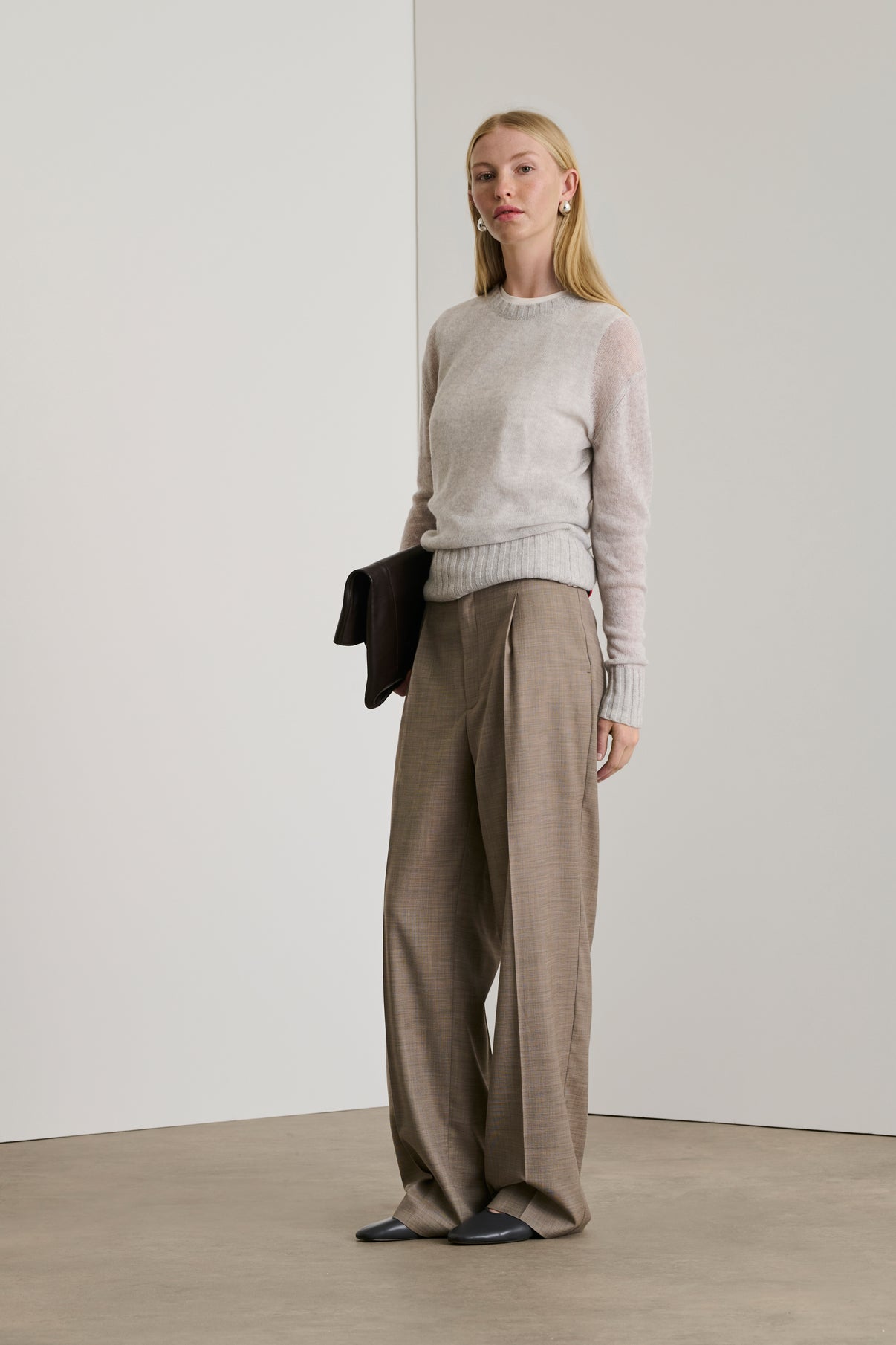Pantalon Sulpice - Gris/Beige - Femme vue 1